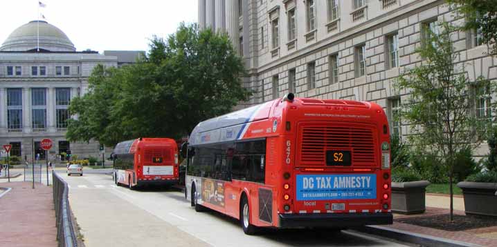 WMATA Metrobus New Flyer DE42LFA 6470 & 6483